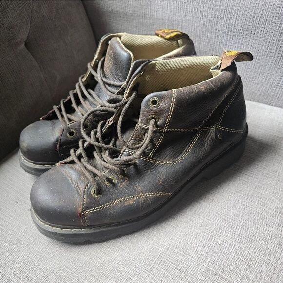 Dr Martens Cecil work boot sz 11. See pics. Toes have few paint specs and tag in - Picture 1 of 13